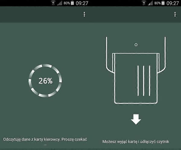 Tachograf USB-C-programvare for sjåførkortleser