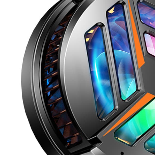 Magnetisk Halvleder Telefonkøler Blæser med Digitalt Display til Gaming og Livestreaming