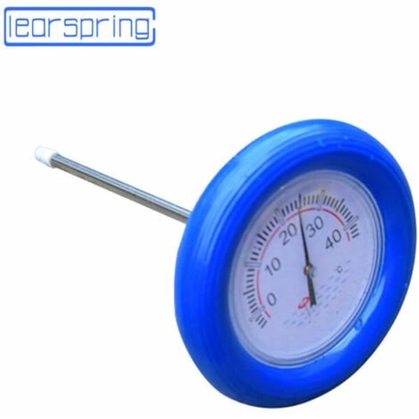 Däck Flytande Pool Termometer Stort Runt Huvud Flytande Vatten Detektering Vatten Termometer Temperatur Tester