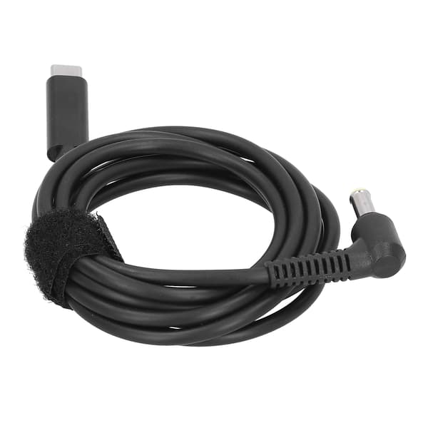 Typ C Hane till DC 5.0 X 1.0mm Hane Strömladdningsadapterkabel för Laptop Notebook