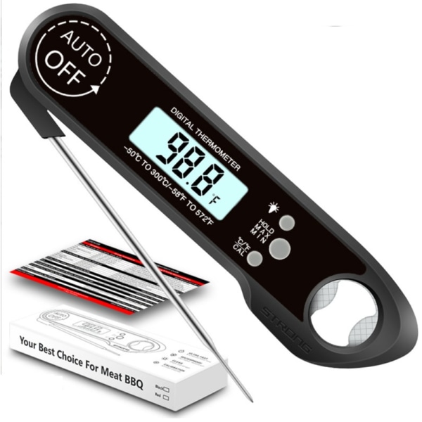 Fällbar termometer Sond Köksmattermometer