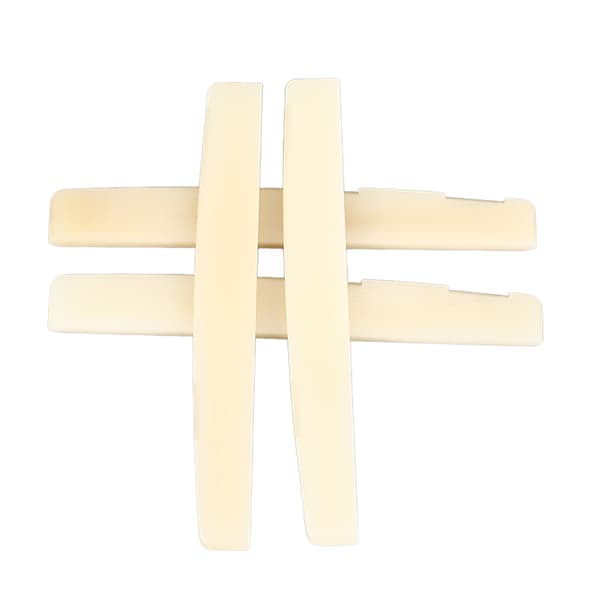 Bone Bridge Saddle Akustisk Guitar Tilbehør 4 Saddle