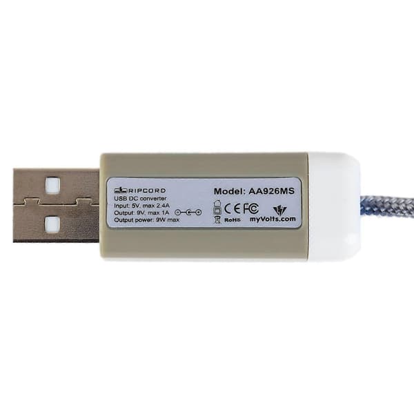 9V erstatningsstrømforsyning kompatibel med Sonicware deconstruct MINIMAL Groovebox Ripcord USB
