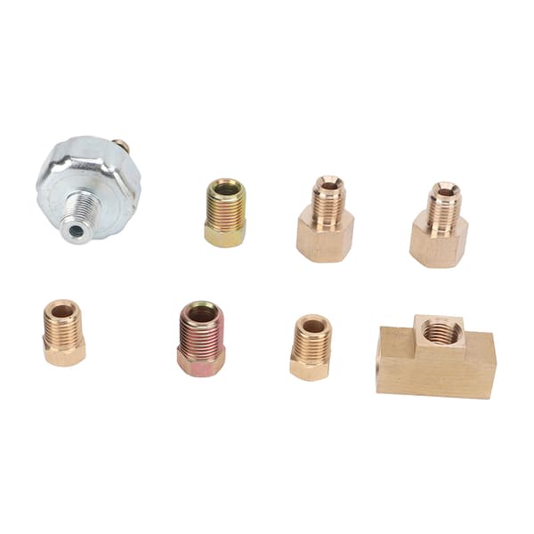 Universal ABS Metall Hydraulisk Bromsljusbrytare Kit för Bilmodifiering
