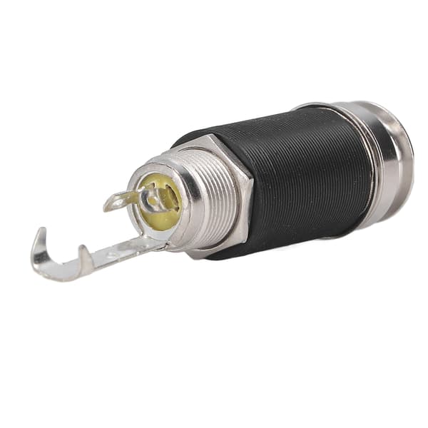 Akustisk Gitarr Pickup Output Jack Metall Ändstift Ljudhål Ersättningstillbehör