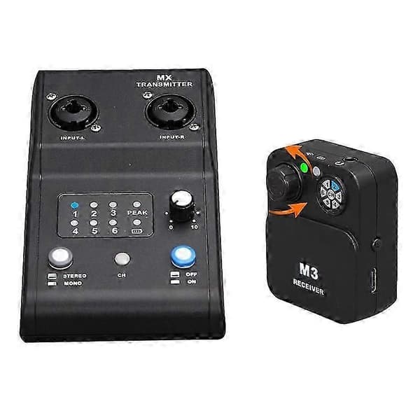 MX-M3 Bærbart Trådløst In-Ear Monitoringsystem til Scene 1 TX & 1 RX 26-27