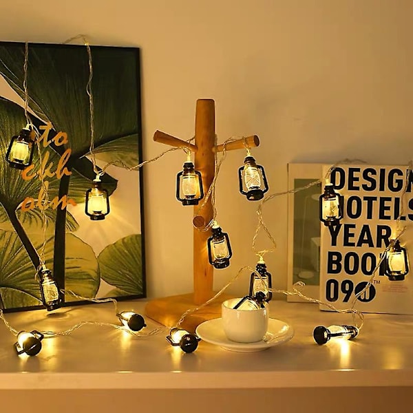 Batteri Dekorativ Lampa - Fotogenflaska 3m