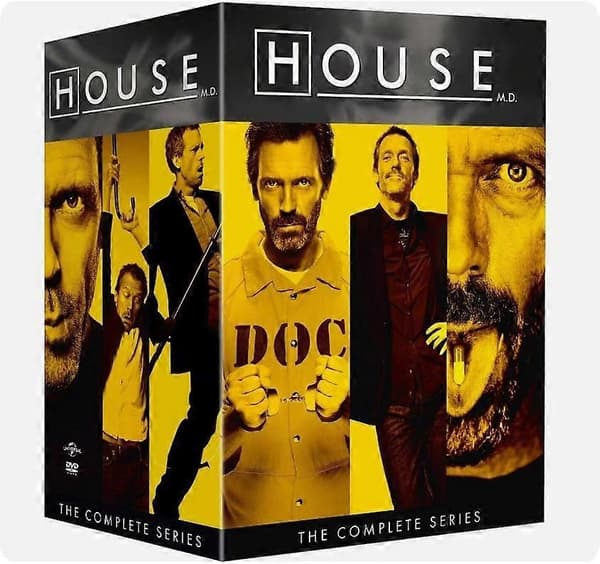House M.D MD The Complete Seasons 1-8 (DVD, 41 Discs) engelsk version