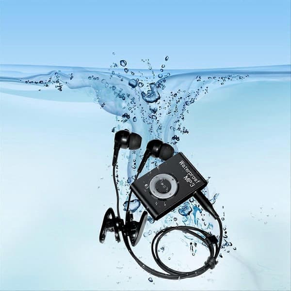IPX8 Urheilu Vedenpitävä MP3-musiikkisoitin Sukellus Surffaus Uinti MP3 B