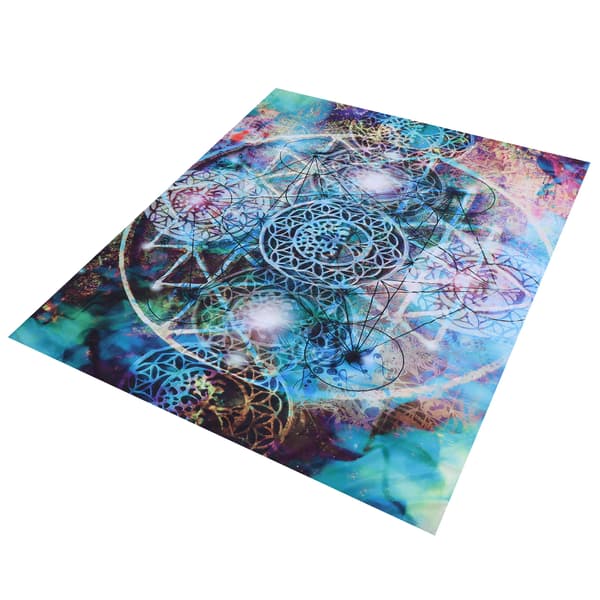 Abstrakti Geometria Polyesteri Seinävaate Kodin Sisustus 150x130cm