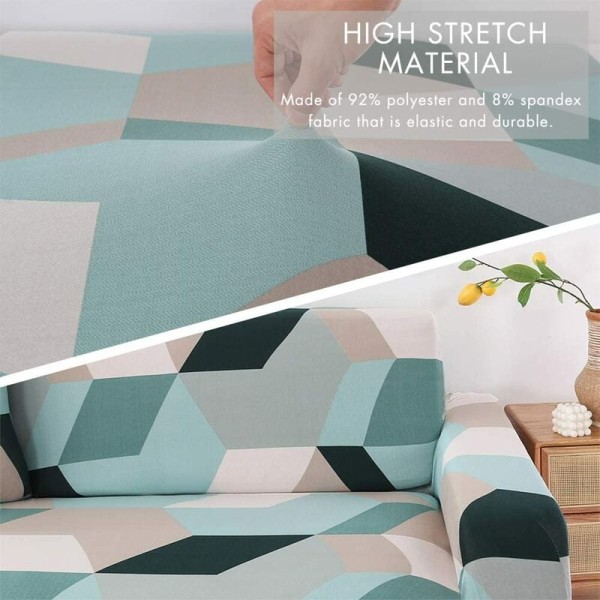 Printed cover Stickat cover i stretch (enkel stil 90-140)，för möbler inomhus och utomhus