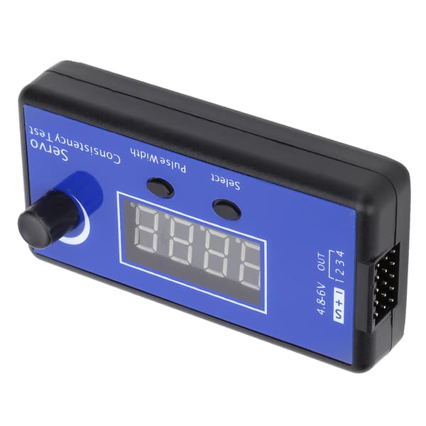 Servo ESC Tester Multifunksjonell Børsteløs Børstet Motortester for RC Fly Bil Båt