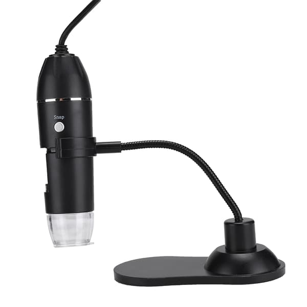 1000X Bærbart Digitalt USB Mikroskop med 8 Indbyggede LED-fyldlys Kompatibelt med Windows og Mac