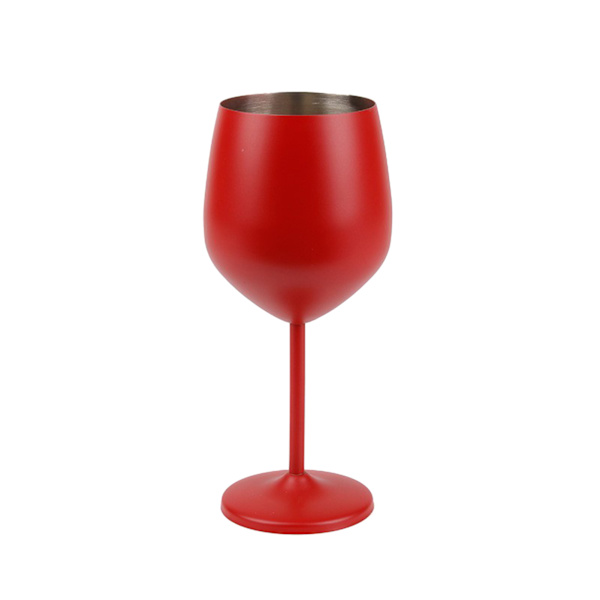 18oz Rustfrit Stål Mat Rødvinsglas