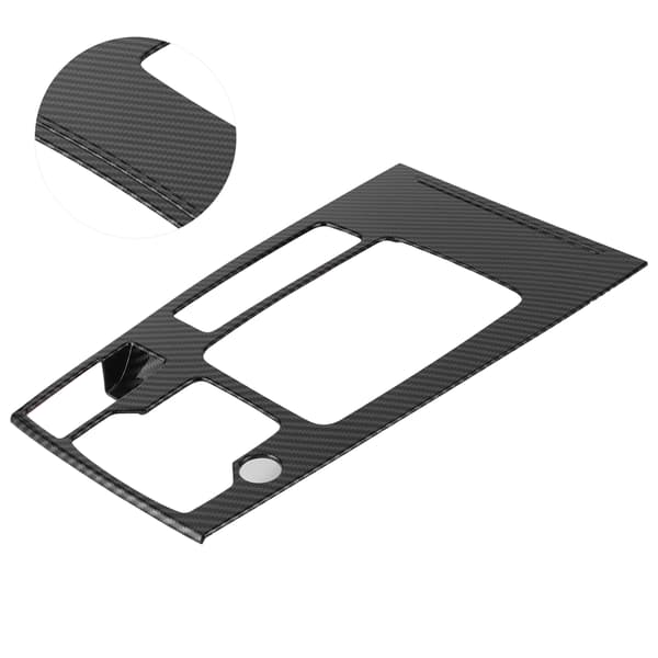 Carbon Fiber Gear Shift Panel Trim Ramme Interiør Dekor til Mazda Atenza 2020