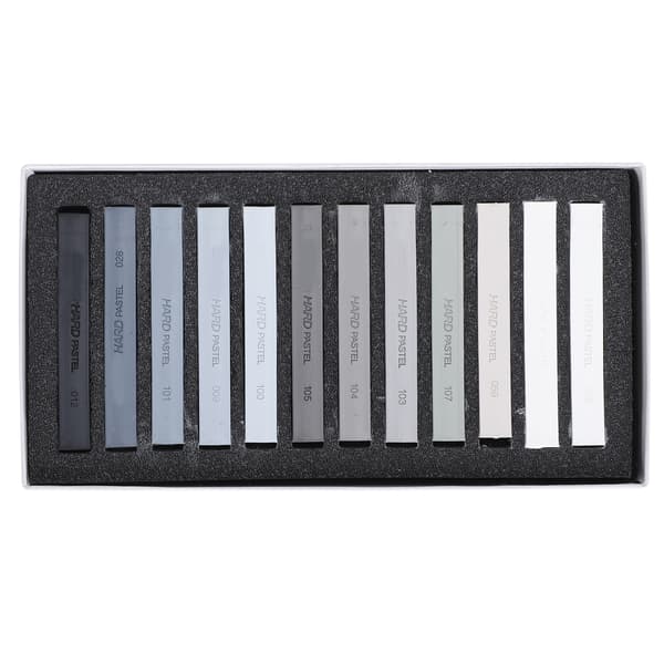 12 Dele Bløde Pastel Farveblyanter Assorterede Farver til Skitsering og Maling