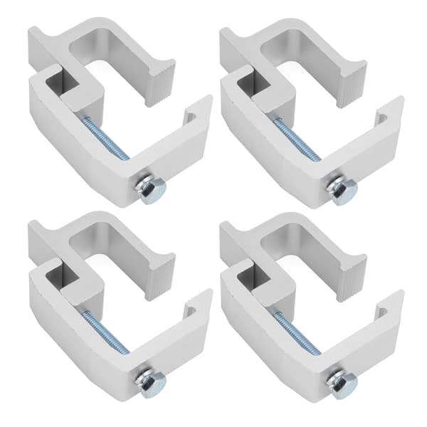 4 stk. Universal Sølv Truck Topper Cap Klemmer til Pickup Montering