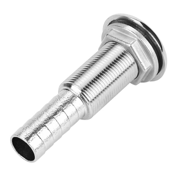 Rustfrit stål Marine Gennem Skrog Fitting Slange Studs Afløb