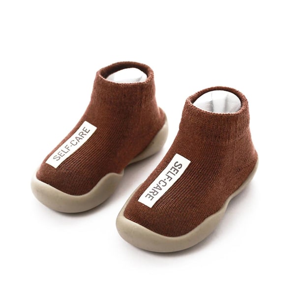 Unisex toddler pehmeät kumiset baby Coffee Color 20-21