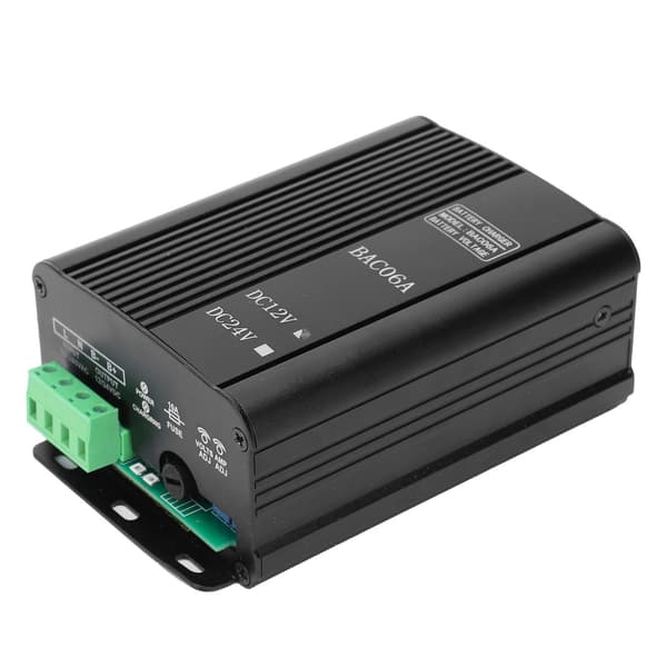 BAC06A Automatisk batterilader for dieselgenerator AC100 240V DC12V 6A