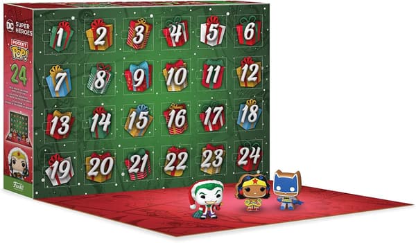 DC Samlar Adventskalender, 1 st, 24-dagars Vinylfigurer