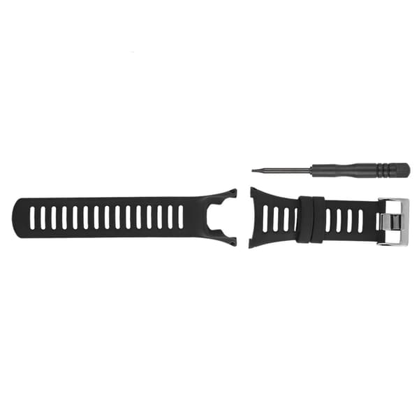 Suunto Ambit 1 2 3 Ur Gummirem Sort Sølv