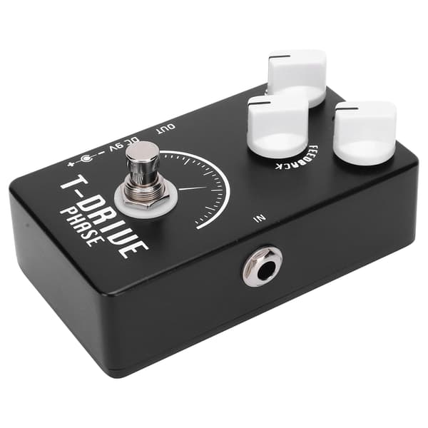 Elektrisk Gitarr Analog Phaser Pedal Phase Shifter Effekt Musikinstrument Tillbehör CP61