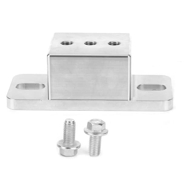 Solid Transmission Mount Base af Aluminiumlegering, Kompatibel med Chevy TH350 TH400 700R4 4L60E 4L65E