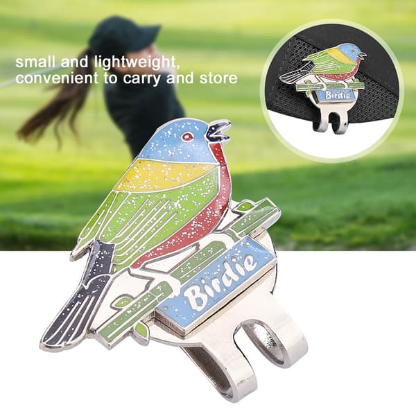 Magnetisk Golfbold Markør Clip til Hat