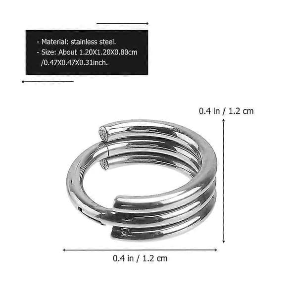 1 stk enkel piercingring