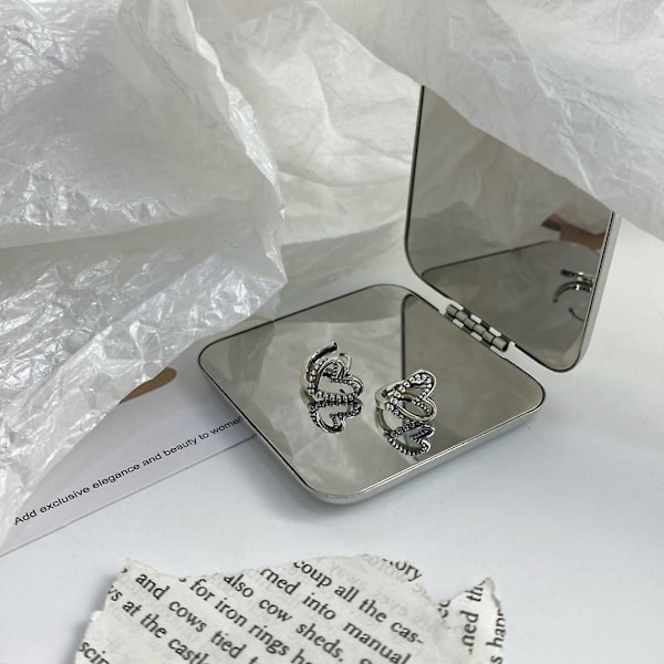 Ørering Heart Stud Daily Outfit Modesmykker Ac5200