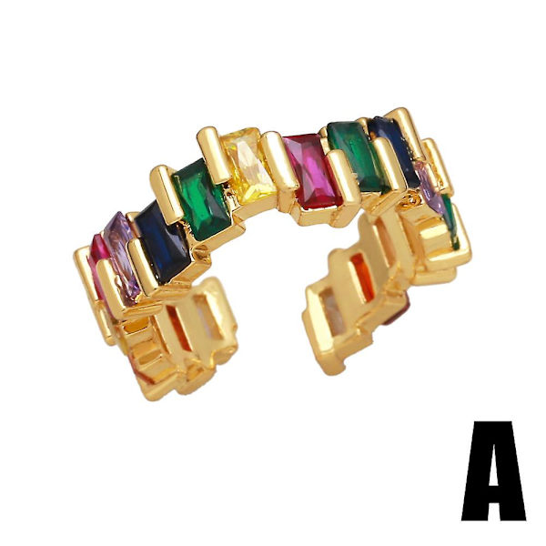 Sormus Vintage Zircon Butterfly Muotikorut Ac8467 D