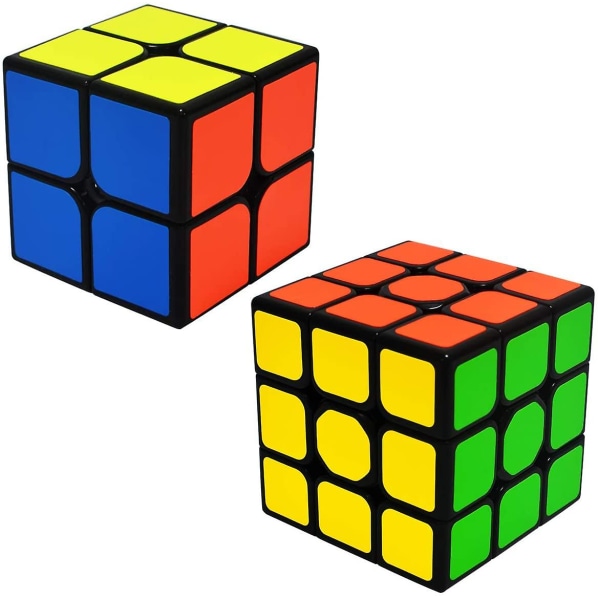 2 stk svart kube (andre ordre + tredje ordre)