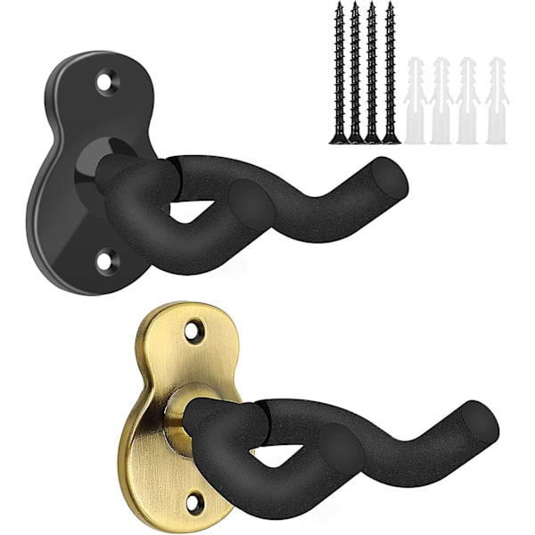Ttcr Ii 2-pack Gitarr Ukulele Väggfäste Gitarr Vägghängare Väggfäste Gitarrställ För Klassisk Elektrisk Akustisk Ukulele Basgitarr Mandoliner Vi