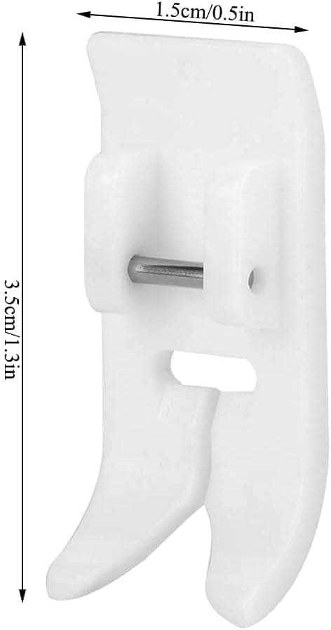 x Universal non-stick sikksakk Teflon trykkfot, egnet for