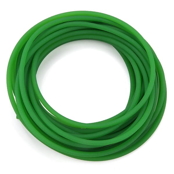 Grön PU Rund Drivrem 5mm x 10m för Transmission