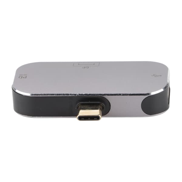 USB C-hubb 3 i 1 Typ C hane till DP USB A Typ C hona dockningsstation för Windows Android OS X