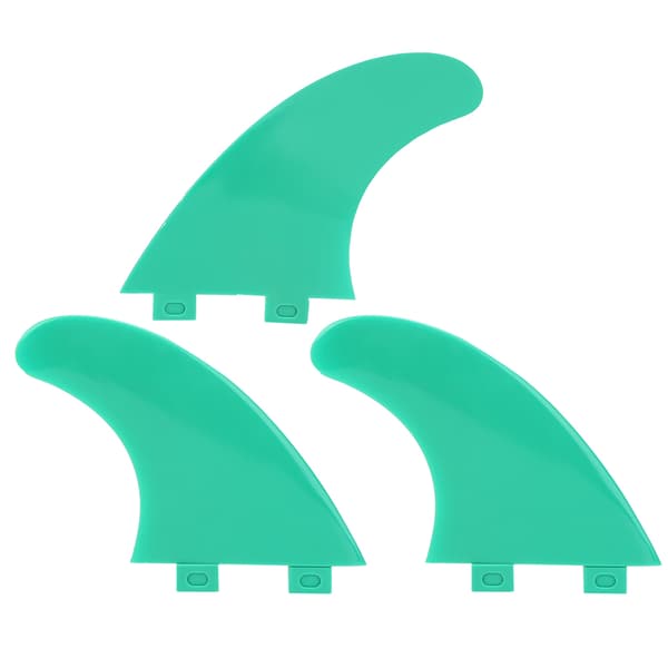 3 kpl FCS G5 Surfboard Tail Fin Set Vasen Keski Oikea Vihreä Longboard Shortboard Surffaus Tarvikkeet