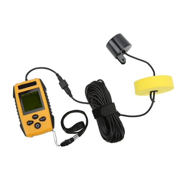TL88E Plast Ledningsført Fish Finder Sonar Sensor LCD-display 5 tilstande Følsomhedsindstillinger