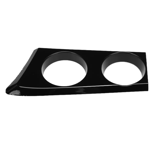 E81 E82 E87 E88 1-serie 120i 2004-2011 Venstre Førerside Midtkonsoll Koppholder Brakett Blank Svart Erstatning