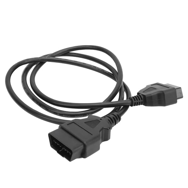 15m 49ft OBD2 Diagnostisk Kabel Forlengelse 16Pin til 16Pin Bildeler DC 12V