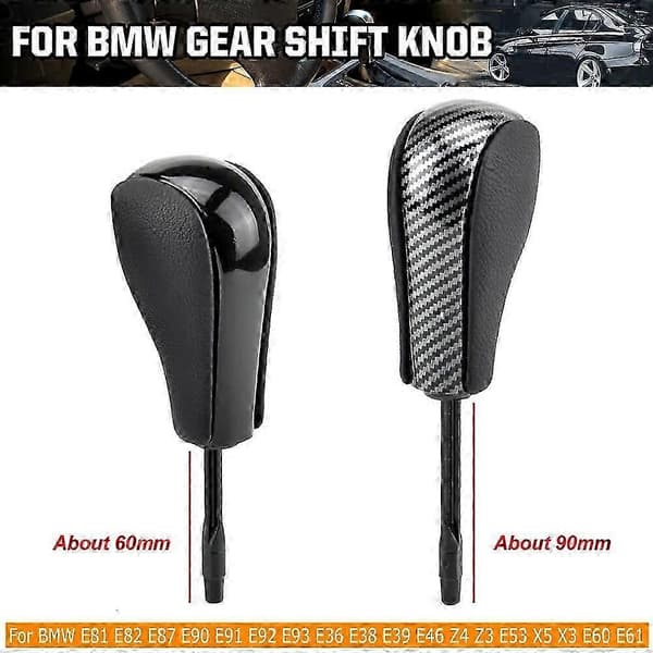 Automaattinen auton vaihdevipu BMW E39 E46 E53 E60 E61 E63 E64 E81 E82 E87 E90 E91 E92 E93 E83 ABS hiilikuitu auton muotoiluun