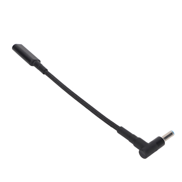 USB C til DC Adapter 100W PD Type C til 4.5x0.6mm DC Oplader til HP Laptop