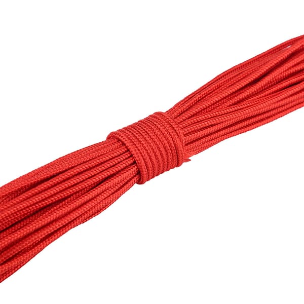 2mm Diameter 1-trådig Multifunktionell Paracord Camping Klättring Bindningsrep 15M
