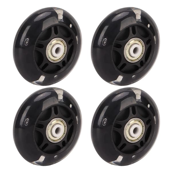 4 Pakke 69mm Inline Skate Flash Hjul PU Erstatningshjul