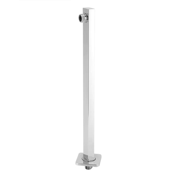 35 cm veggmontert dusjforlengelsesarm i rustfritt stål, solid konstruksjon