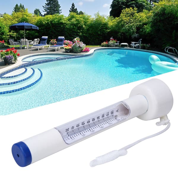 Pool- och dammtermometer PP 0-50℃ 30-120℉ Räckvidd