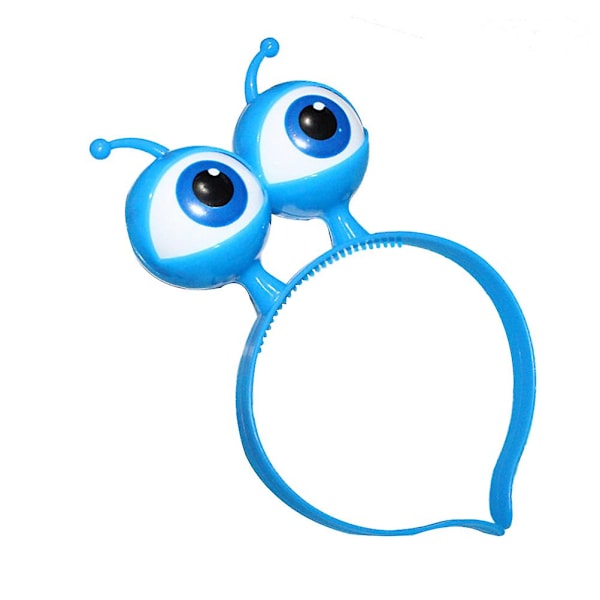 (6) Halloween-alien karvaton silmämunakonsertti (sekoitetut värit) Blue