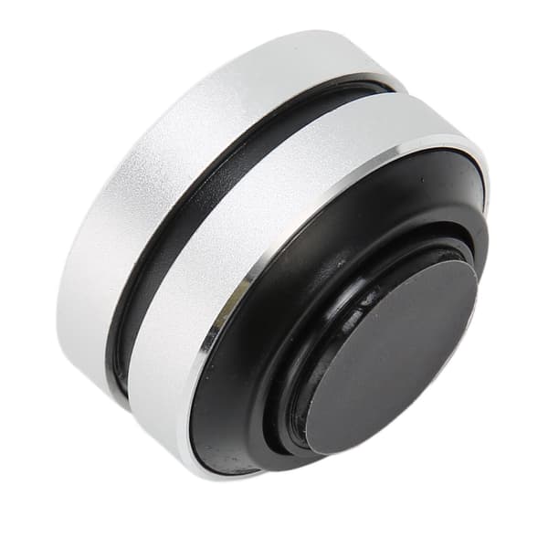 Bluetooth Benlednings Stereo Magnetisk Portabel Mini Trådlös Högtalare Silver Hem Utomhus