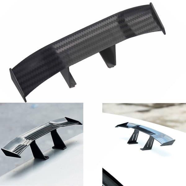 Kulfiber Bagspoiler Vinge til Mini Bil